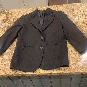 Size 8 boys blazer, black